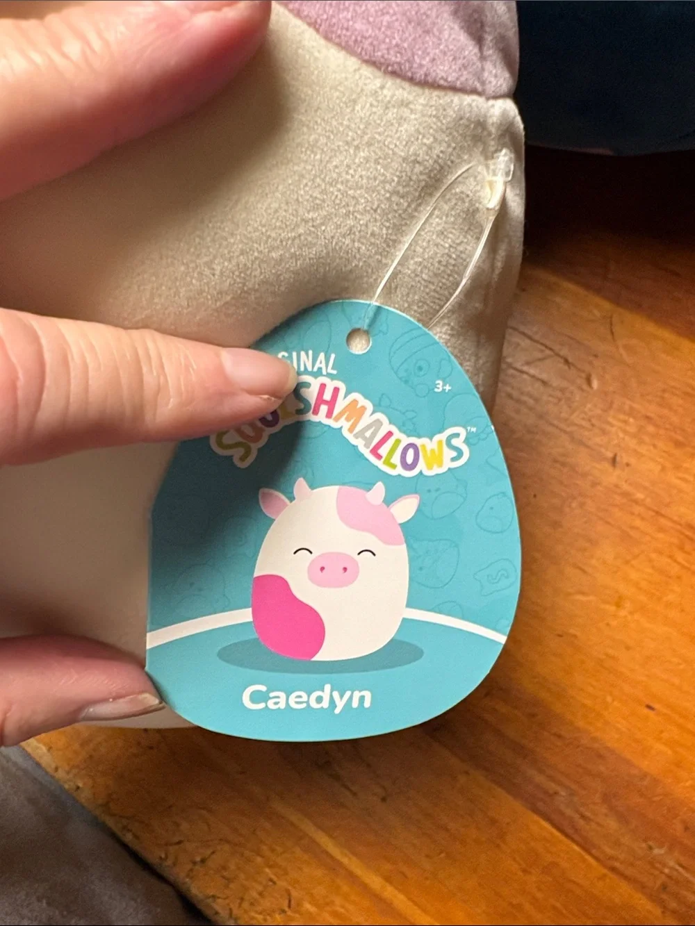 Cardyn Plush Pig Squishmallow  - Cream and Pink NEW